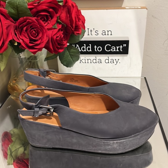 Ladies GENTLE SOUL NYOMI WEDGE SHOES - Picture 3 of 10